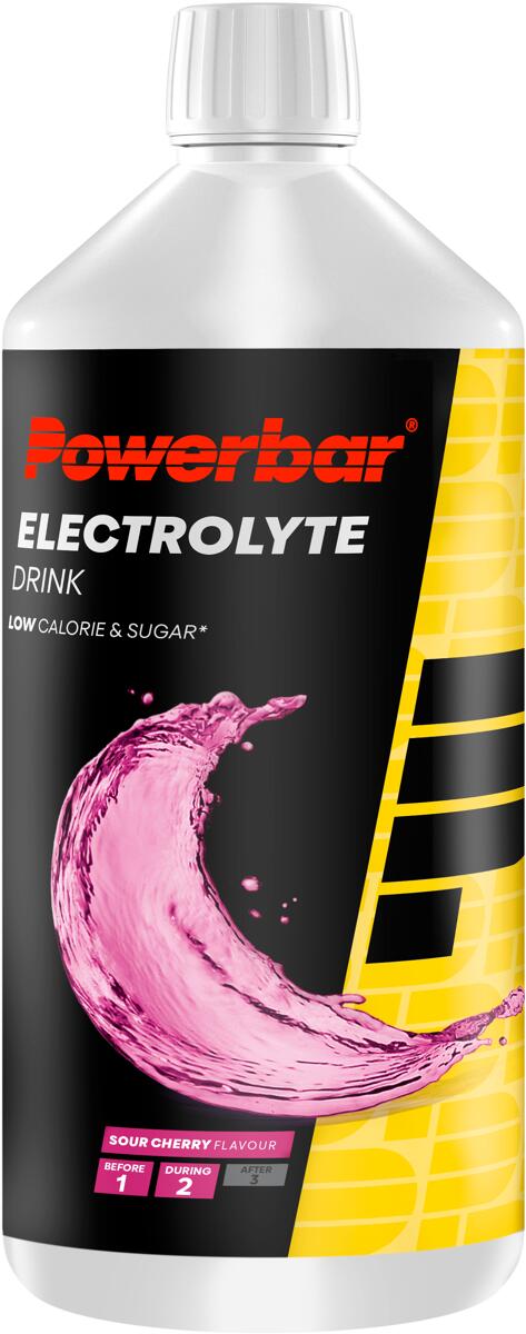 PowerBar Electrolyte Drink, 1000 ml Flasche, Sour Cherry