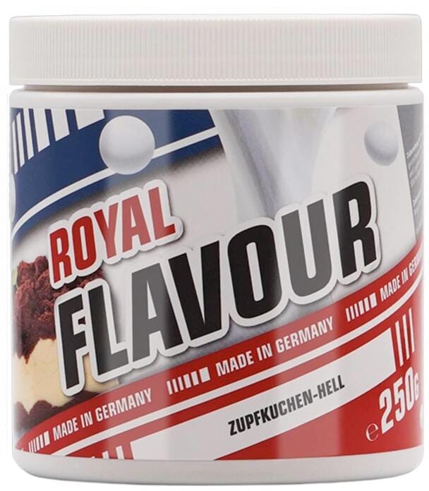 Bodybuilding Depot Royal Flavour, 250 g Dose, Zupfkuchen hell