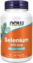 Now Foods Selenium 200 mcg, 180 Kapseln