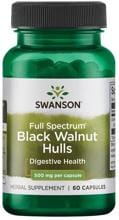 Swanson Full Spectrum Black Walnut Hulls, 60 Kapseln