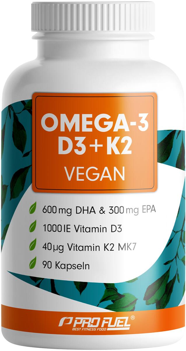 ProFuel Omega-3 + D3 + K2 Komplex, 90 Kapseln bei Metasport