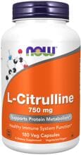 NOW Foods L-Citrulline 750 mg, 180 Kapseln