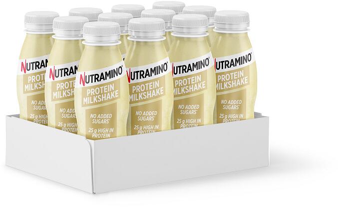 Nutramino Protein Milkshake, 12 x 330 ml Flasche, Vanilla