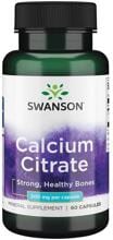 Swanson Calcium Citrate 200 mg, 60 Kapseln
