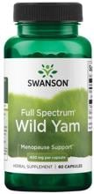 Swanson Full Spectrum Wild Yam 400 mg, 60 Kapseln