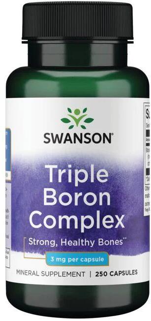 Swanson Dreifach-Bor-Komplex, 250 Kapseln