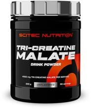 Scitec Nutrition Tri-Creatine Malate, 300 g Dose, Unflavored