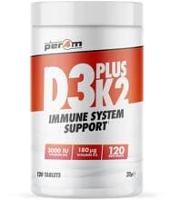 Per4m Vitamin D3 Plus K2, 120 Tabletten