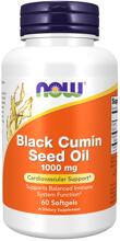 Now Foods Black Cumin Seed Oil 1000 mg, 60 Softgels