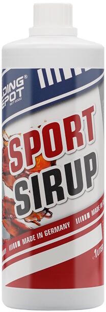 Bodybuilding Depot Sport Sirup, 1 Liter Flasche, Himbeere