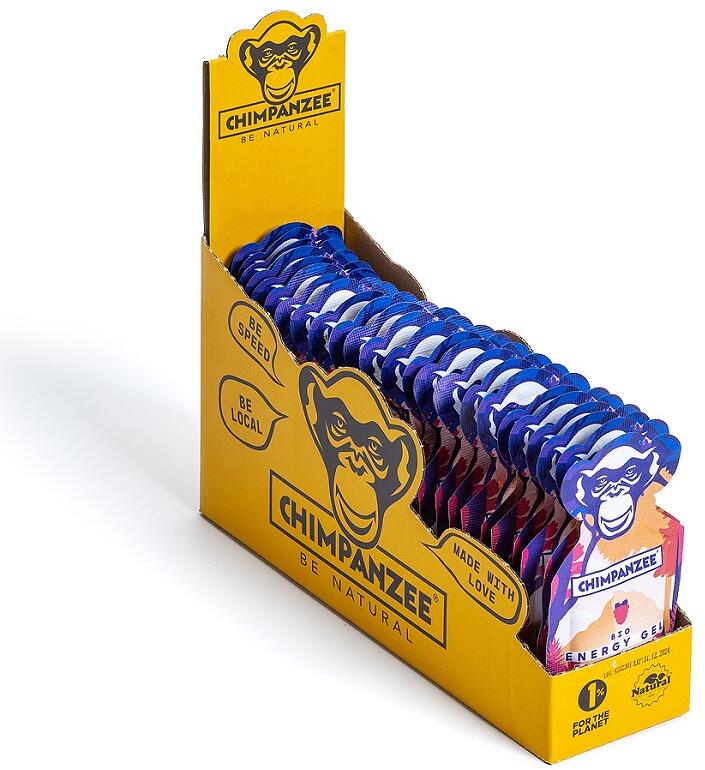 Chimpanzee Energy Gel, 25 x 35 g Gele, Forest Fruit