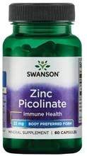 Swanson Zinc Picolinate 22 mg, 60 Kapseln