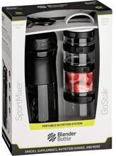 Blender Bottle Combo Pak Sportmixer (820 ml) + GoStack (4er-Pack)