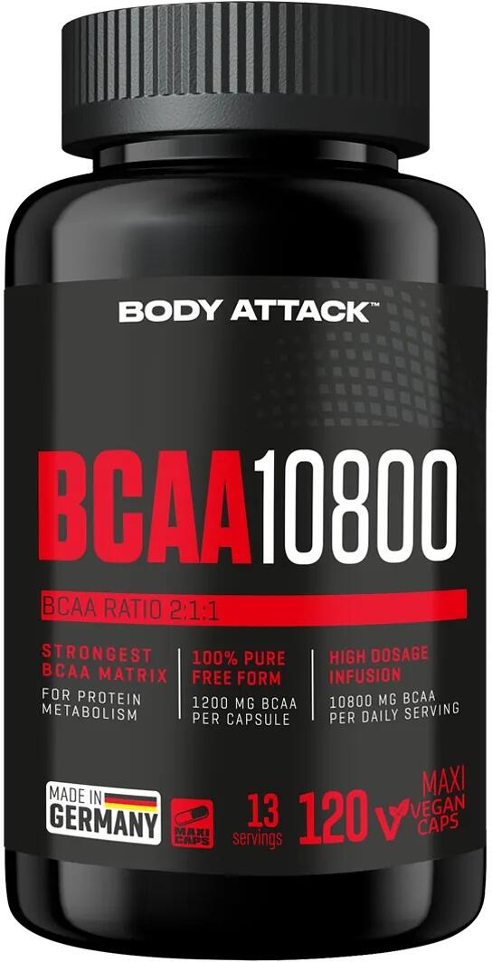 Body Attack BCAA 10800, 120 Kapseln