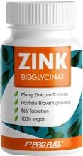 ProFuel Zink Bisclycinat, 365 Tabletten