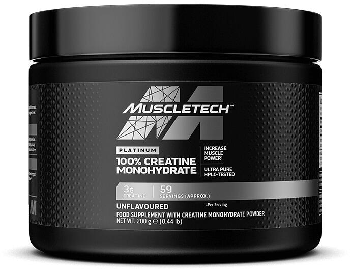 MuscleTech Platinum 100% Creatine, 400 g Dose, Unflavored
