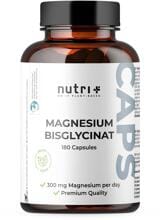 nutri+ Magnesium Bisglycinat, 180 Kapseln