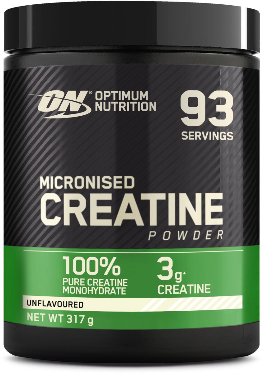 Optimum Nutrition Micronised Creatine Powder, 317 g Dose, Unflavoured
