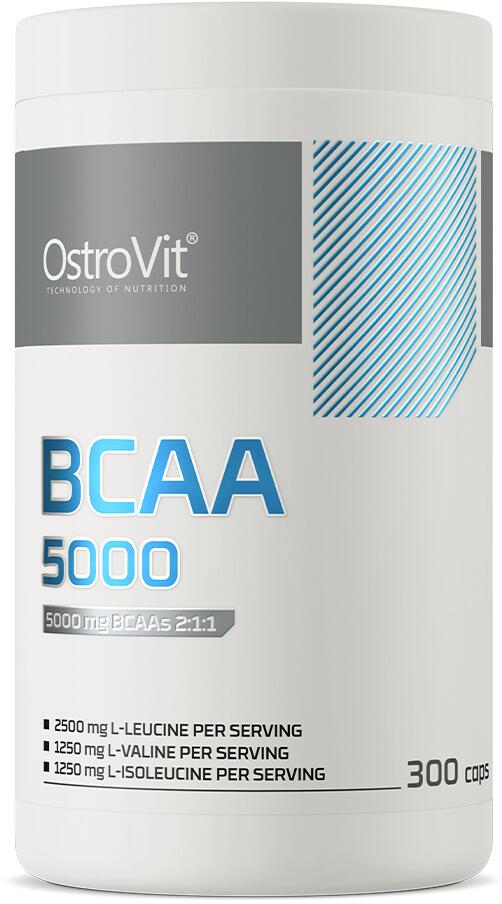 OstroVit BCAA - 5000 mg, 300 Kapseln