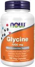 Now Foods Glycine 1000 mg, 100 Kapseln