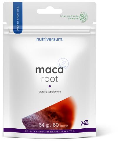 Nutriversum Maca Root, 60 Kapseln, Unflavored