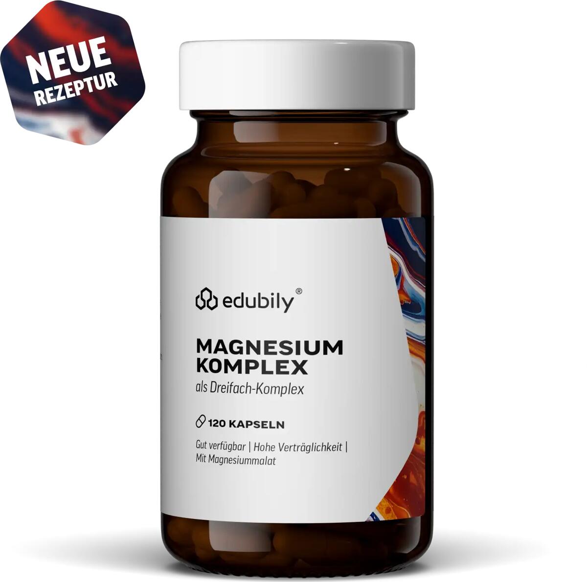 edubily Magnesium Komplex, 120 Kapseln
