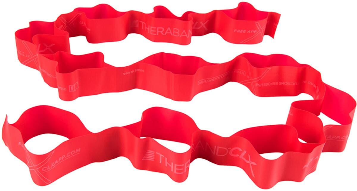 TheraBand CLX Band, 2 m, mittel (rot)