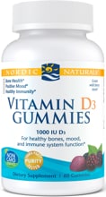 Nordic Naturals Vitamin D3 Gummies, 120 Fruchtgummis, Wild Berry