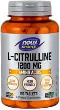 Now Foods L-Citrulline 1200 mg, 120 Tabletten