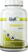 ZEC+ Health+ Vitamin B2, 120 Kapseln Dose