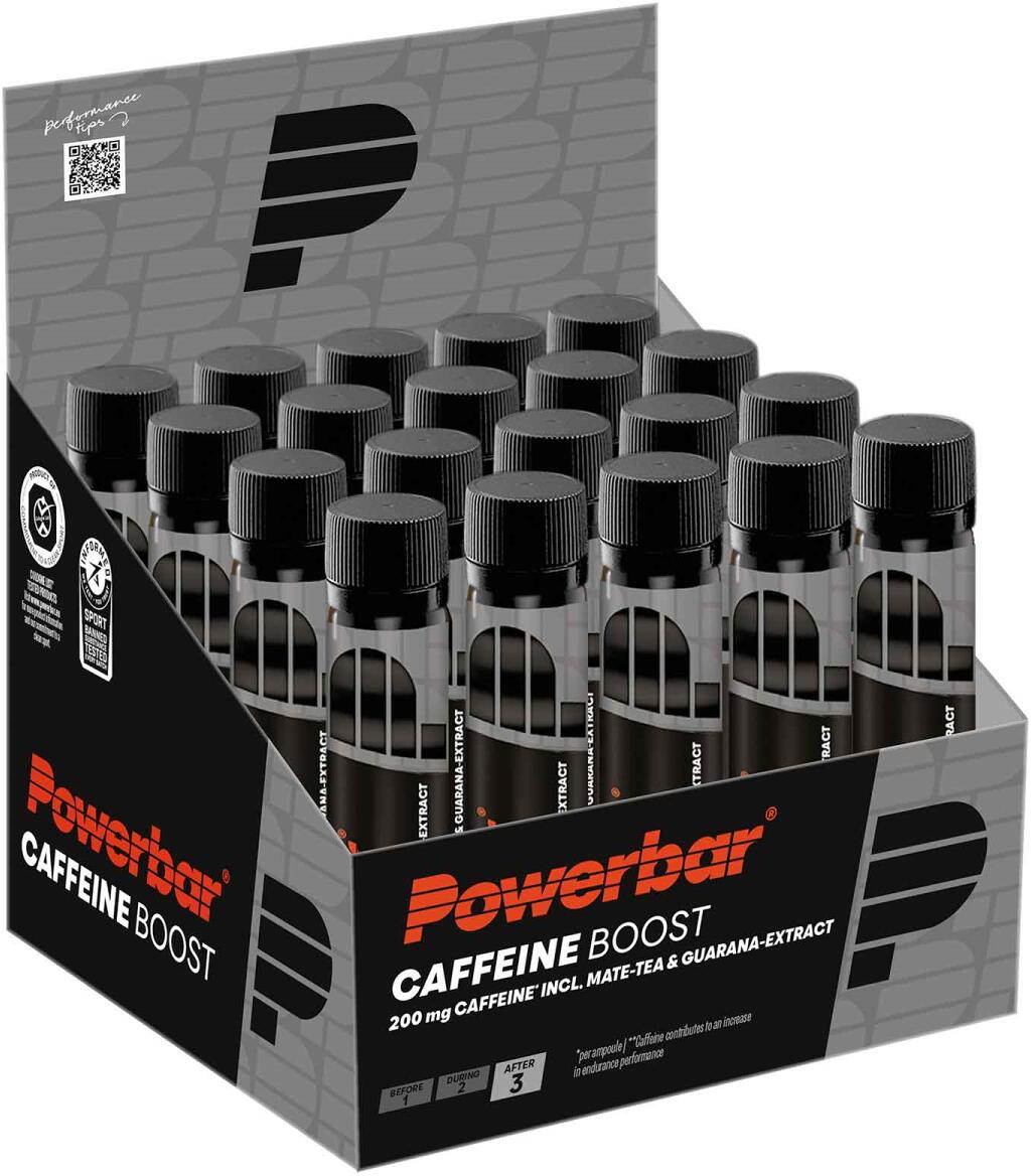 PowerBar Caffeine Boost Ampullen, 20 x 25 ml Ampullen, Neutral
