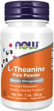 Now Foods L-Theanine Pure Powder, 28 g Dose