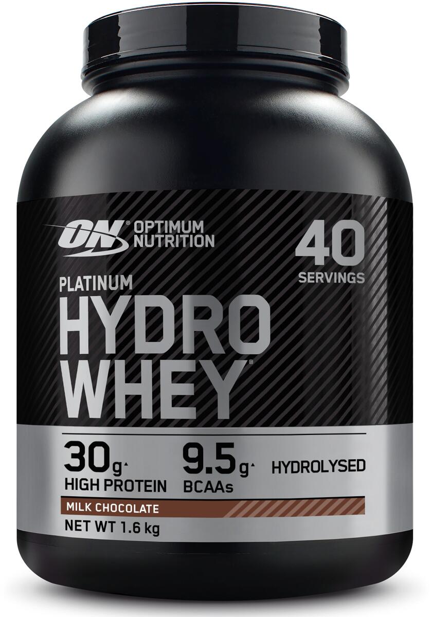 Optimum Nutrition Platinum Hydro Whey, 1600 g Dose, Milk Chocolate