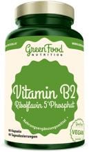GreenFood Nutrition Vitamin B2 Riboflavin 5"Phosphat, 60 Kapseln