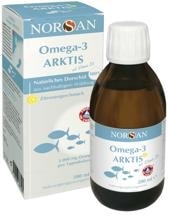 Norsan Omega 3 Arktis mit Vitamin D3, 200 ml Flasche, Zitrone