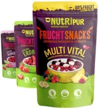 NutriPur Frucht Snacks – Gefriergetrocknete Früchte