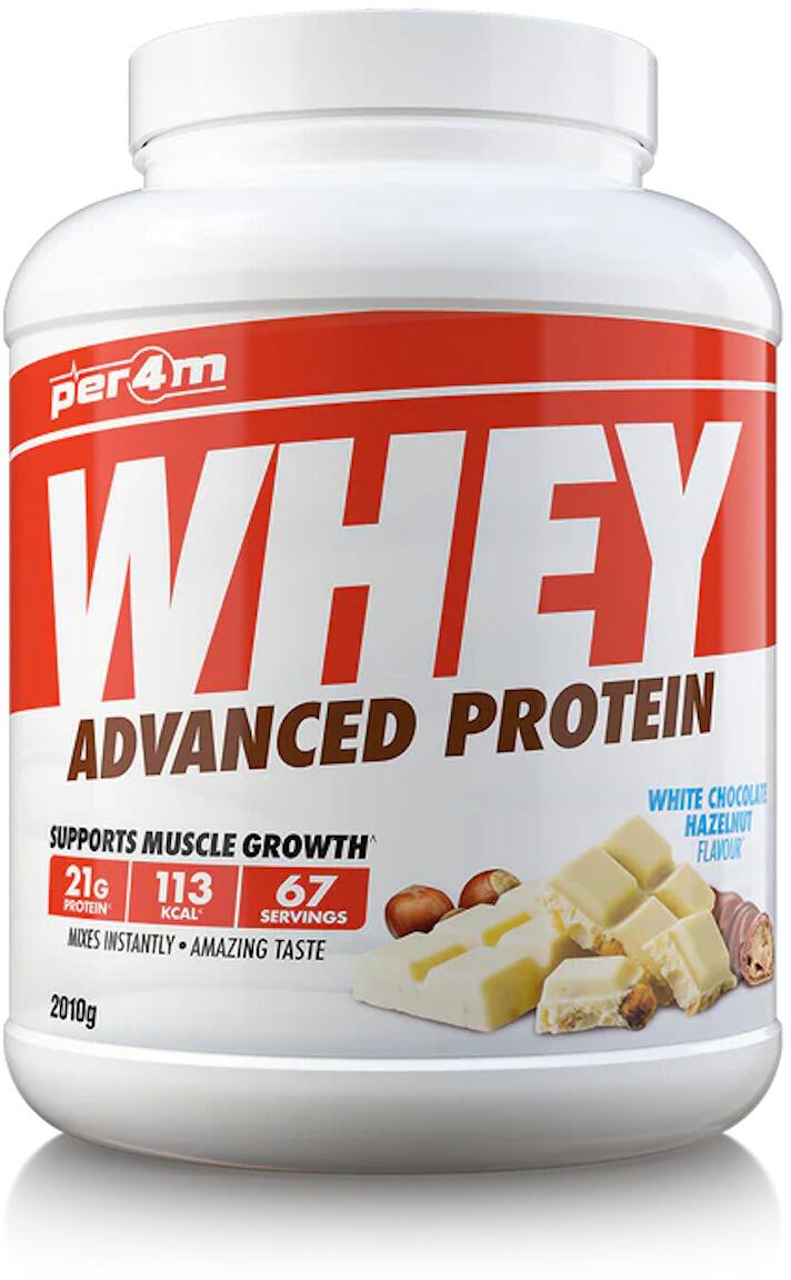 Per4m Whey Advanced Protein, 2010 g Dose, White Chocolate Hazelnut