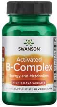 Swanson Activated B-Complex, 60 Kapseln
