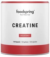 Foodspring Creapure Creatine, 120 Kapseln