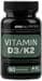 SRS Vitamin D3/K2, 60 Kapseln