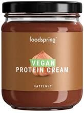 Foodspring Vegan Protein Cream, 6 × 200 g Glas, Haselnuss