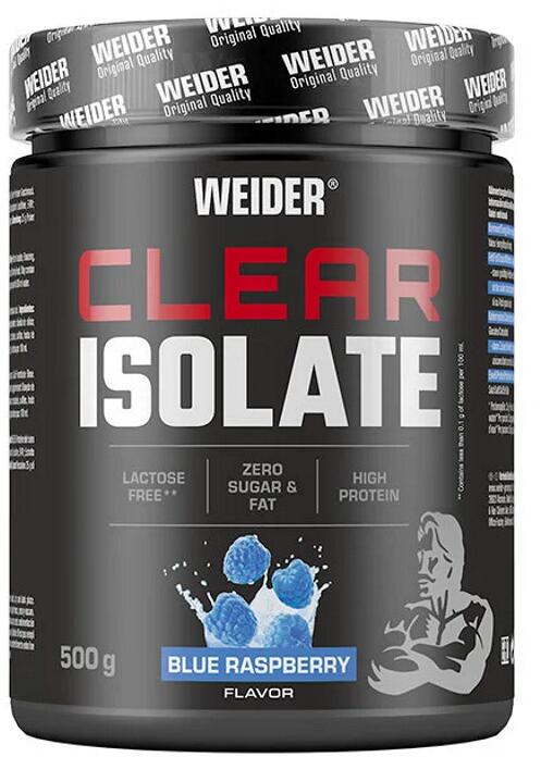 Weider Clear Isolate, 500 g Dose, Blue Raspberry
