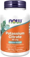 Now Foods Potassium Citrate 99mg, 180 Kapseln