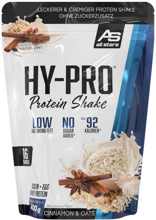 All Stars Hy-Pro, 400 g Beutel, Cinnamon & Oats