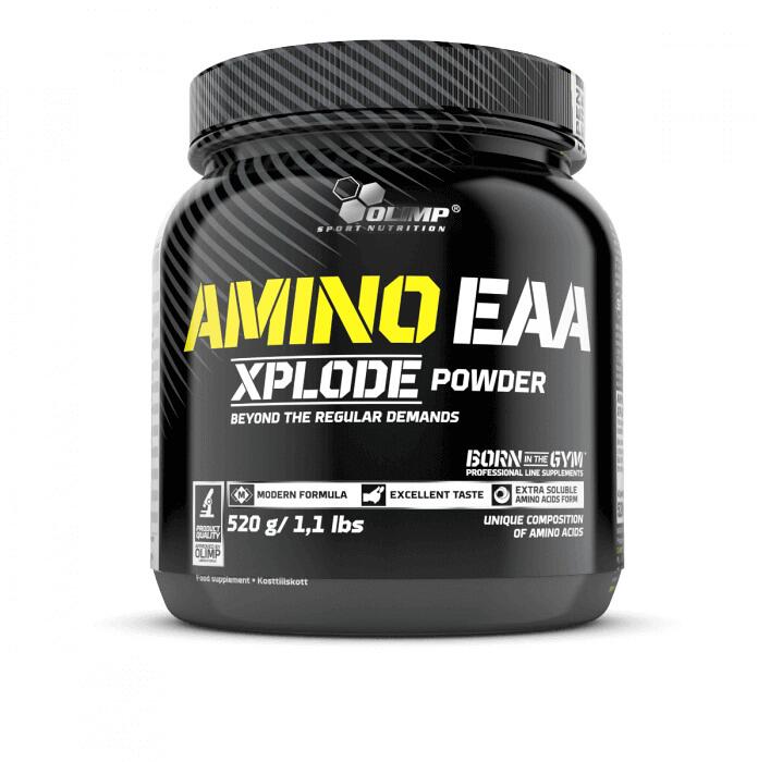 Olimp Amino EAA Xplode Powder, 520 g Dose, Ice Tea Peach