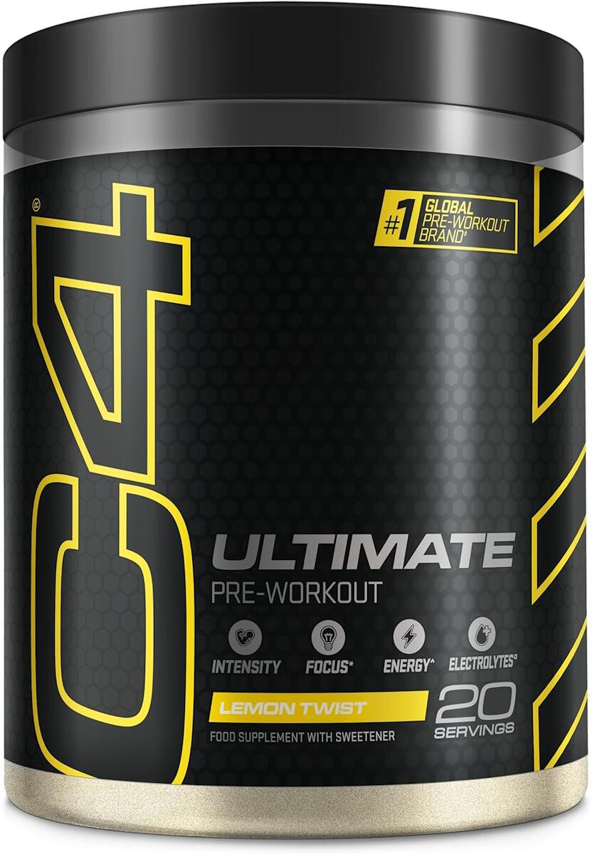 Cellucor C4 Ultimate Pre-Workout, 496 g Dose, Lemon Twist
