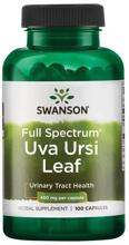 Swanson Full Spectrum Uva Ursi Leaf 450 mg, 100 Kapseln