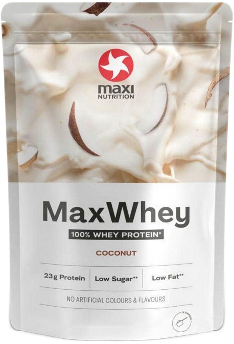 MaxiNutrition MaxWhey 100% Whey Protein, 420 g Beutel, Coconut