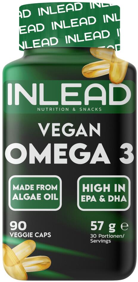 Inlead Vegan Omega-3, 90 Kapseln