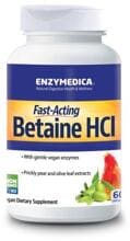 Enzymedica Betaine HCl - 650 mg